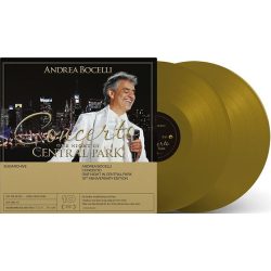   sale ANDREA BOCELLI - One Night In Central Park / színes vinyl bakelit / 2xLP