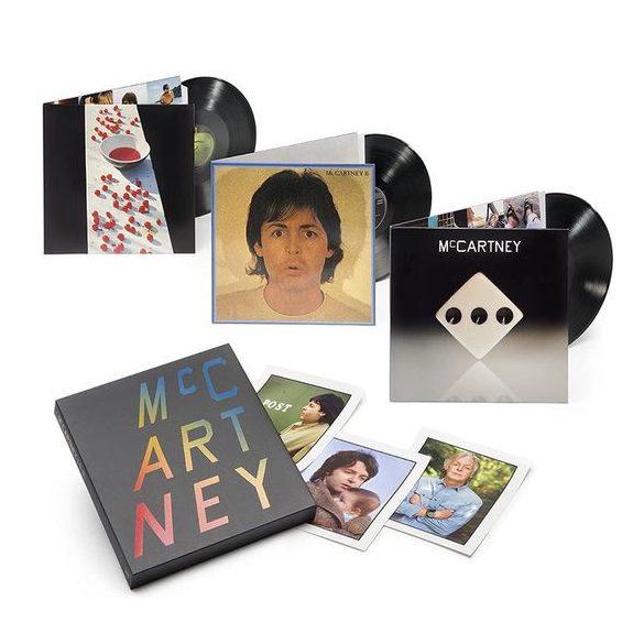 PAUL MCCARTNEY - I / II / III / vinyl bakelit / BOX