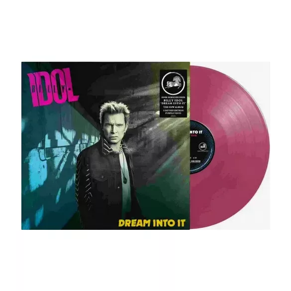BILLY IDOL - Dream Into It  / színes vinyl bakelit / LP 