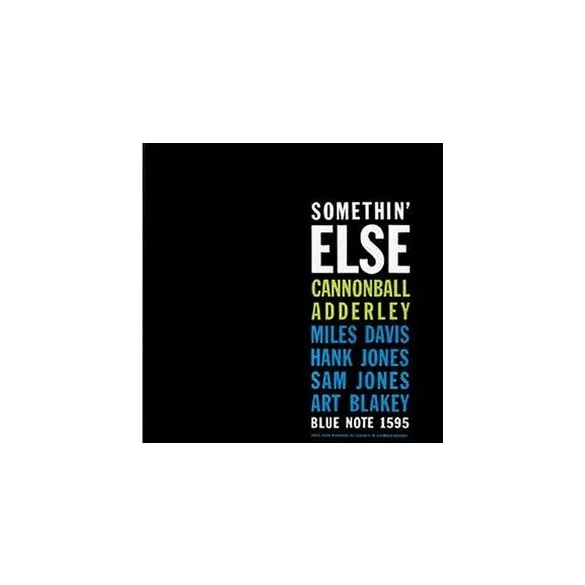 CANNONBALL ADDERLEY - Something Else / vinyl bakelit / LP