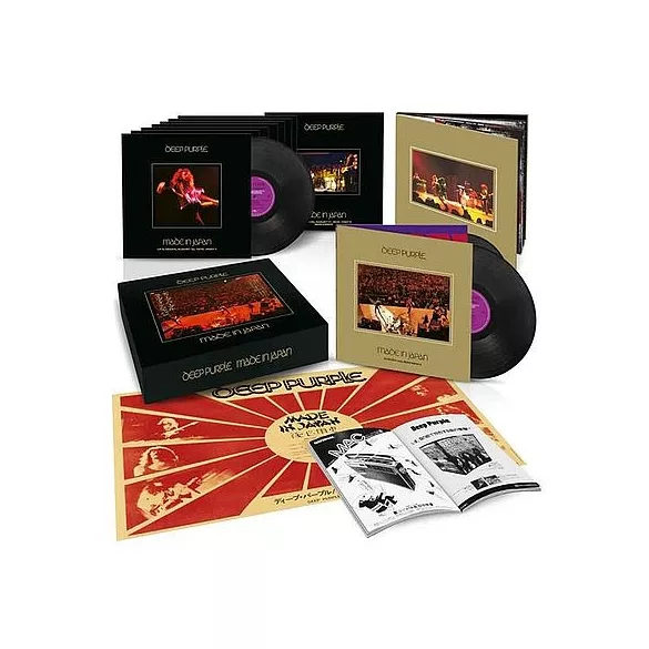 DEEP PURPLE - Made In Japan / vinyl bakelit box / 10xLP