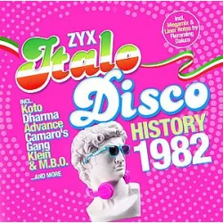   VÁLOGATÁS - Zyx Italo Disco History: 1982 / színes vinyl bakelit / 2xLP
