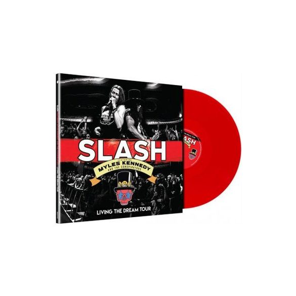 SLASH - Living The Dream Tour / limitált színes vinyl bakelit / 3xLP