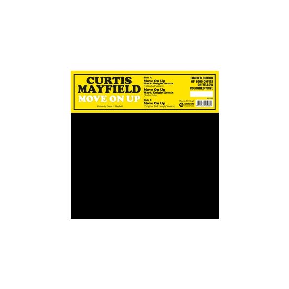 CURTIS MAYFIELD - Move On Up (Mark Knight Remix) / vinyl bakelit / EP