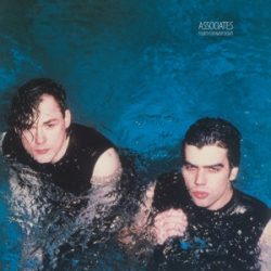   ASSOCIATES - Fourth Drawer Down / " blue" vinyl bakelit / LP