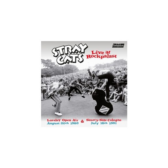 STRAY CATS - Live At Rockpalast / limitált színes vinyl bakelit / 3xLP
