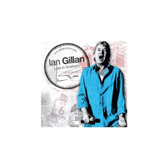 IAN GILLAN - Live In Anaheim / limitált színes vinyl bakelit / 2xLP