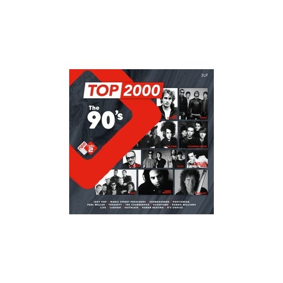 VÁLOGATÁS - Top 2000 - The 90'S / vinyl bakelit / 2xLP