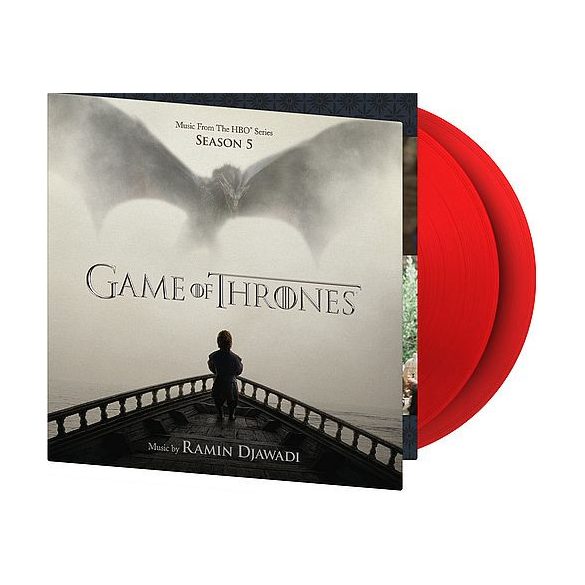 FILMZENE - Game of Thrones: Season 5 /  limitált "red" vinyl bakelit / 2xLP