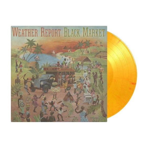 WEATHER REPORT - Black Market / limitált színes vinyl bakelit / LP