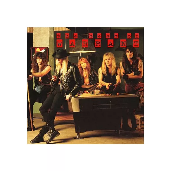 WARRANT - The Best Of Warrant / színes vinyl bakelit / 2xLP