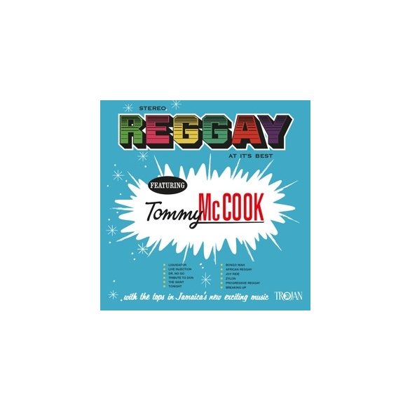 TOMMY MCCOOK - Reggay At It's Best / limitált színes vinyl bakelit / LP