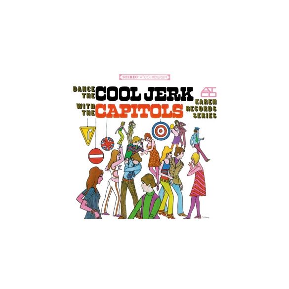 CAPITOLS - Dance the Cool Jerk / limitált színes vinyl bakelit / LP