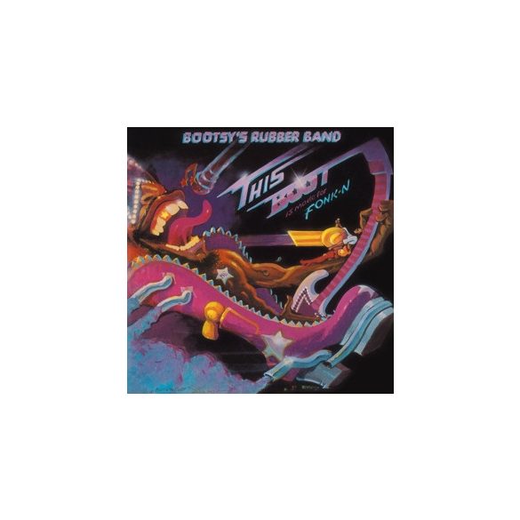 BOOTSY'S RUBBER BAND - This Boot is Made For Fonk-N / limitált színes vinyl bakelit / LP