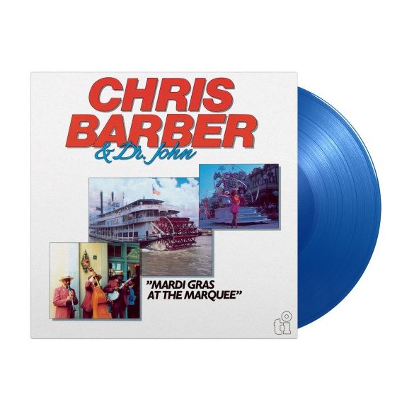 CHRIS BARBER & DR. JOHN - Mardi Gras At the Marquee / limitált színes vinyl bakelit / 2xLP