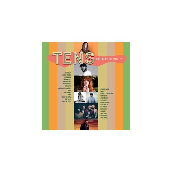 VÁLOGATÁS - Tens Collected Vol.2 / limitált színes vinyl bakelit / 2xLP
