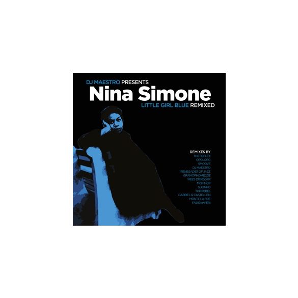 NINA SIMONE, DJ MAESTRO - Little Girl Blue Remixed / limitált színes vinyl bakelit / 2xLP