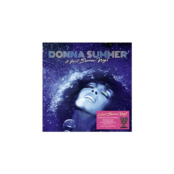 DONNA SUMMER - Hot Summer Night / színes vinyl bakelit / LP