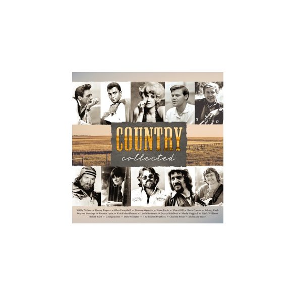 VÁLOGATÁS - Country Collected / limitált színes vinyl bakelit / 2xLP