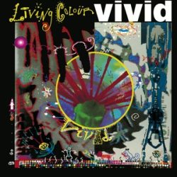 LIVING COLOUR - Vivid / vinyl bakelit / LP