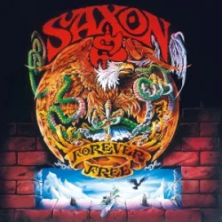 SAXON - Forever Free / színes vinyl bakelit / LP