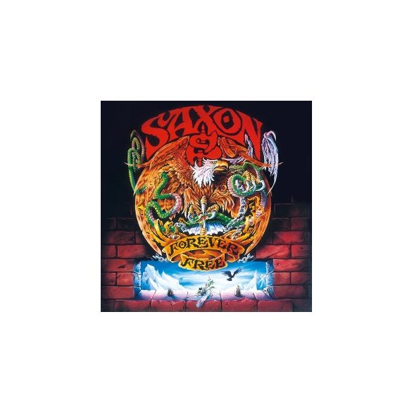 SAXON - Forever Free / színes vinyl bakelit / LP