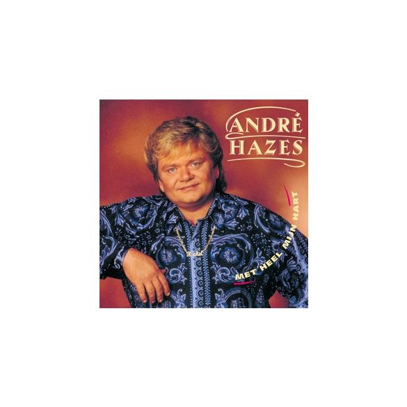 ANDRE HAZES - Met Heel Mijn Hart / limitált színes vinyl bakelit / LP