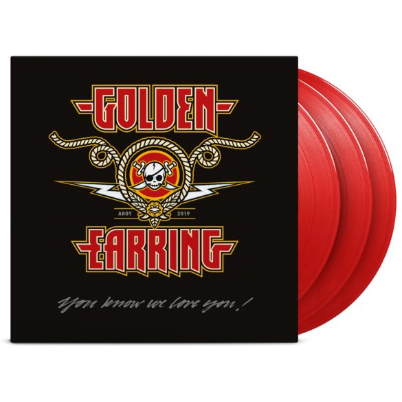 GOLDEN EARRING - You Know We Love You! / limitált színes vinyl bakelit / 3xLP