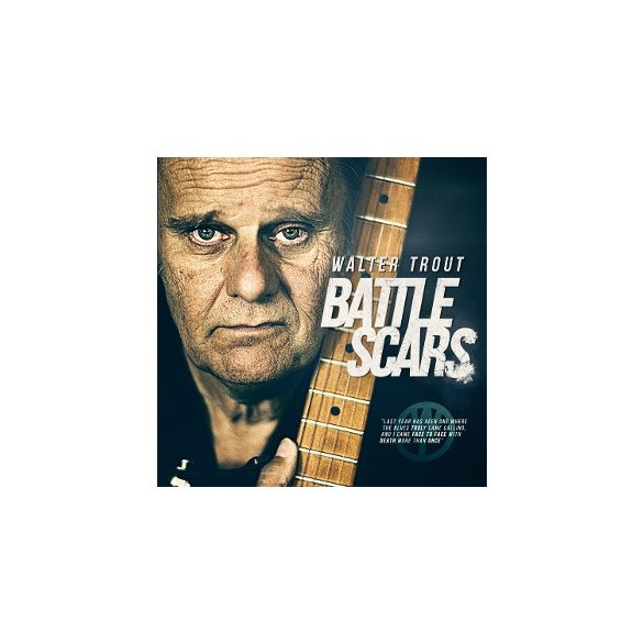 WALTER TROUT - Battle Scars / színes vinyl bakelit / 2xLP