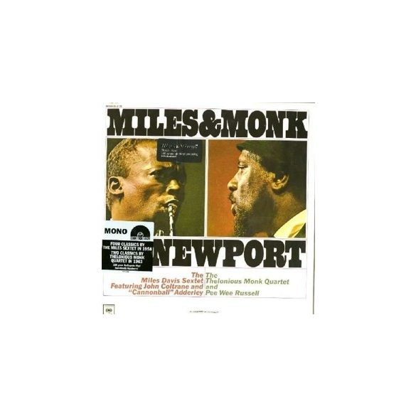 MILES DAVIS - Miles & Monk At Newport -Mono- / vinyl bakelit /  LP