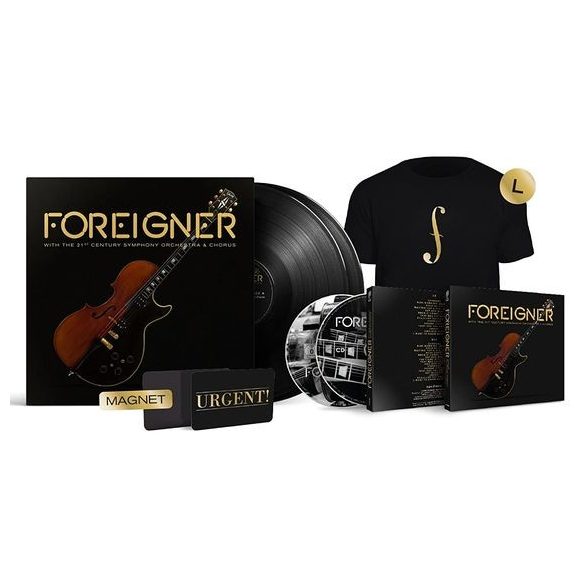 FOREIGNER - With The 21st Century Symphony Orchestra & Chorus / vinyl bakelit / LP box