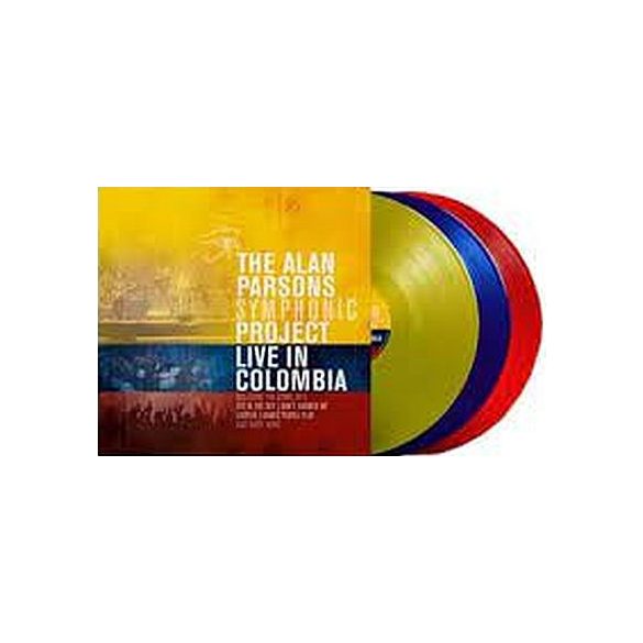 ALAN PARSONS SYMPHONIC PROJECT - Live In Columbia / színes vinyl bakelit / 3xLP