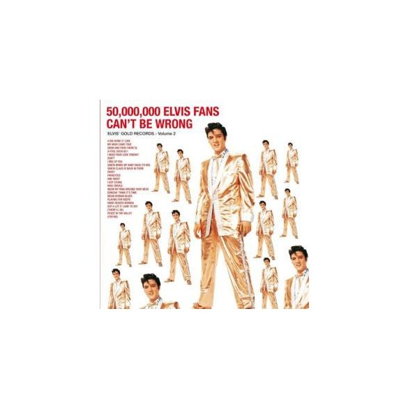 ELVIS PRESLEY - 50.000,000 Elvis Fans Can't Be Wrong / vinyl bakelit / LP