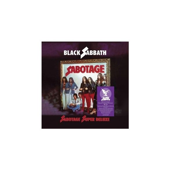 BLACK SABBATH - Sabotage /cd box / 4xCD