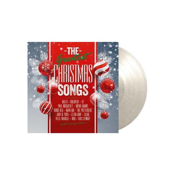VÁLOGATÁS - Greatest Christmas Songs / limitált színes vinyl bakelit / 2xLP