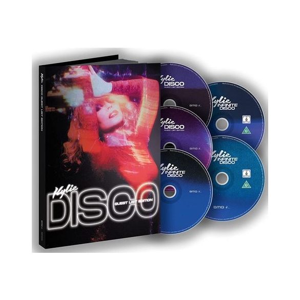 KYLIE MINOGUE - Disco: Guest List Edition / 3cd+dvd+blu-ray / CD