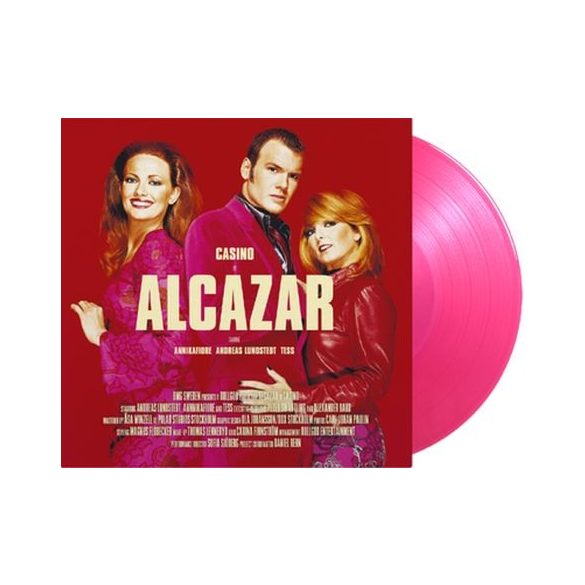 ALCAZAR - Casino / limitált "magenta" színes vinyl bakelit / LP