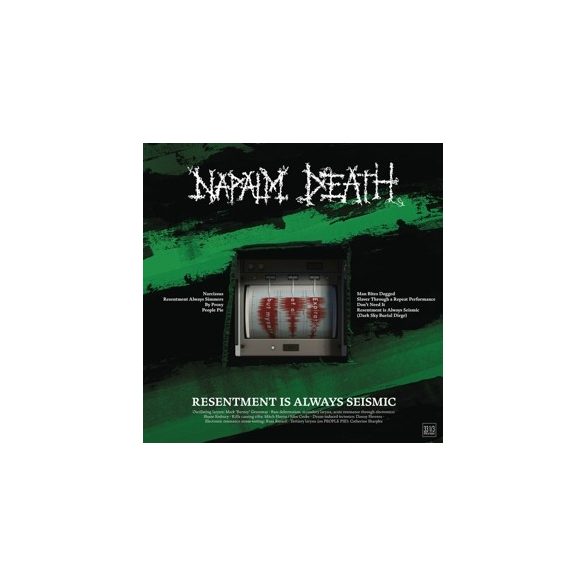 NAPALM DEATH - Resentment Is Always .. Seismic A Final Throw Of Throes / vinyl bakelit / LP