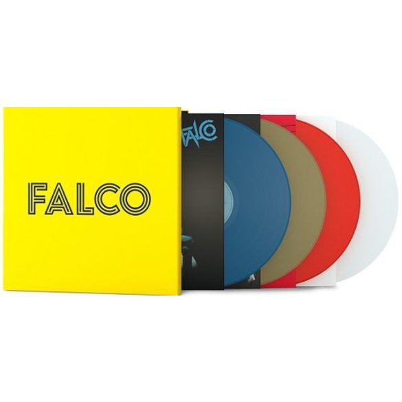 FALCO - Falco The Box / színes vinyl bakelit / 4xLP