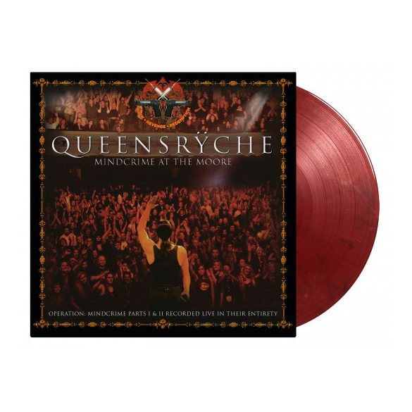 QUEENSRYCHE - Mindcrime At The Moore / limitált színes vinyl bakelit / 4xLP