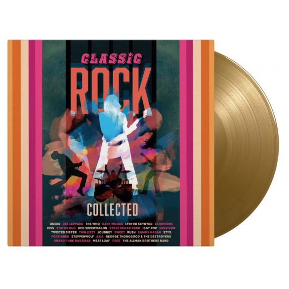 VÁLOGATÁS - Classic Rock Collected / limitált színes vinyl bakelit / 2xLP