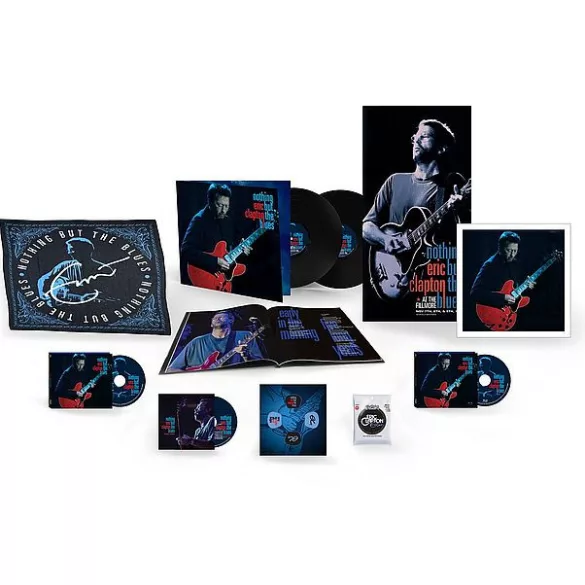 ERIC CLAPTON - Nothing But The Blue / cd+blu-ray+vinyl bakelit / BOX
