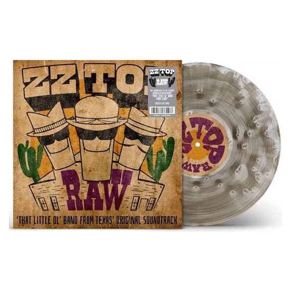 ZZ TOP - Raw ( That Little Ol" Band From Texas ) / színes vinyl bakelit / LP