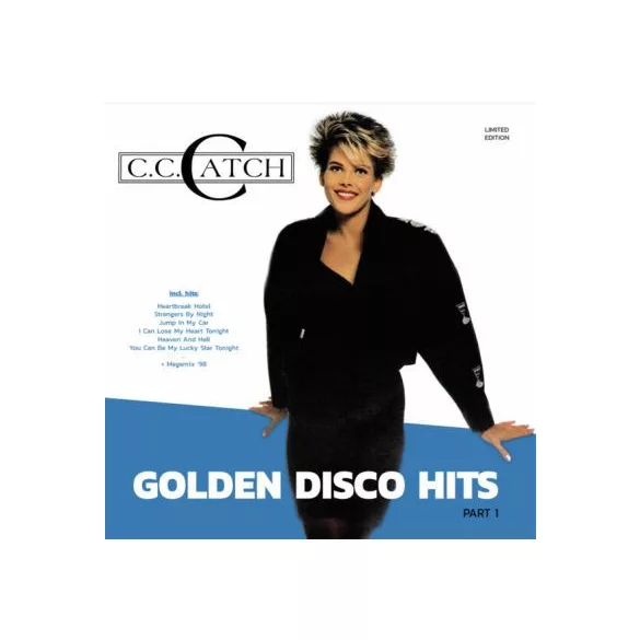 C.C.CATCH - Golden Disco Hits / limitált színes vinyl bakelit / LP