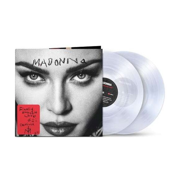 MADONNA - Finally Enough Love #1'S Remixed / clear vinyl bakelit / 2xLP