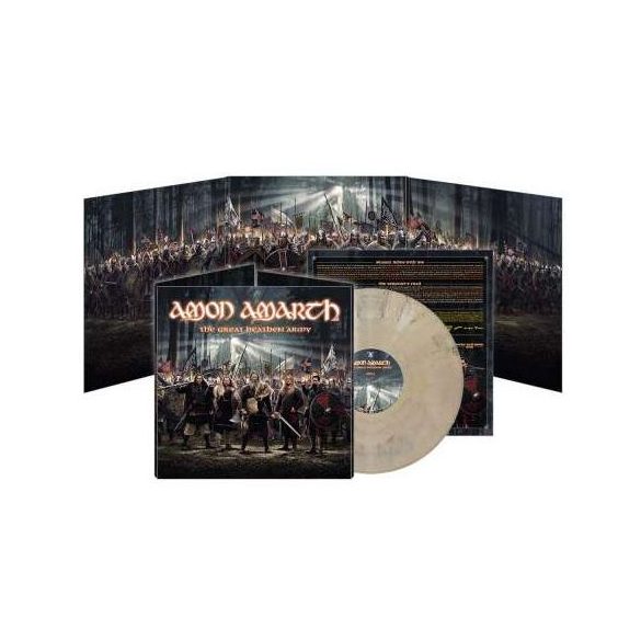 AMON AMARTH - The Great Heathen Army / színes vinyl bakelit / LP