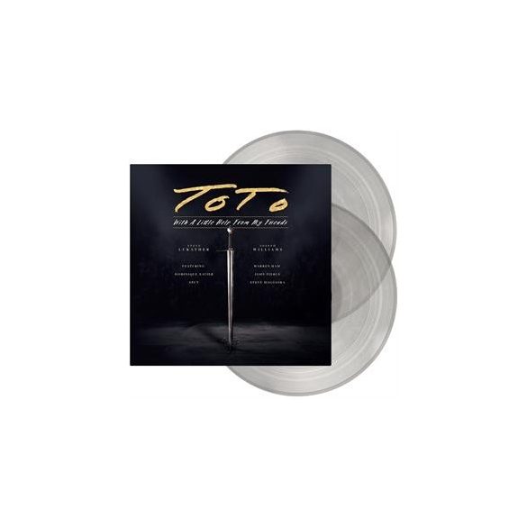TOTO - With A Help From My Friends / clear vinyl bakelit / 2xLP