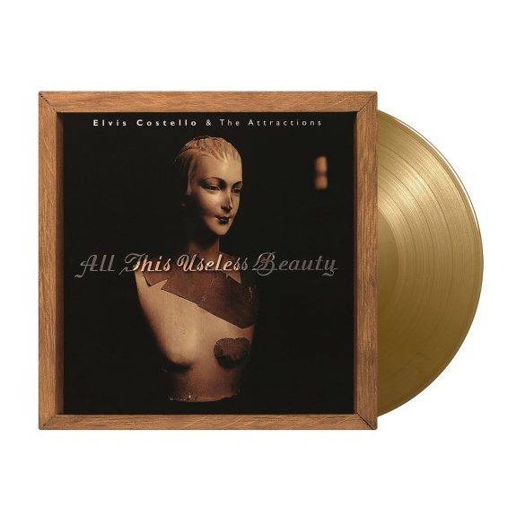 ELVIS COSTELLO & ATTRACT - All This Useless Beauty / színes limitált vinyl bakelit / LP