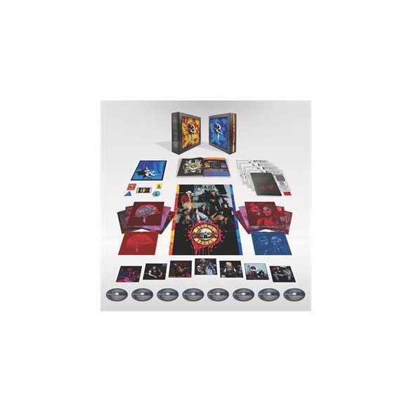 GUNS N' ROSES - Use Your Illusion I & II. / cd+blu-ray box / 7xCD