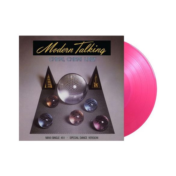 MODERN TALKING - Cheri, Cheri Lady / limitált színes vinyl bakelit maxi / 12"